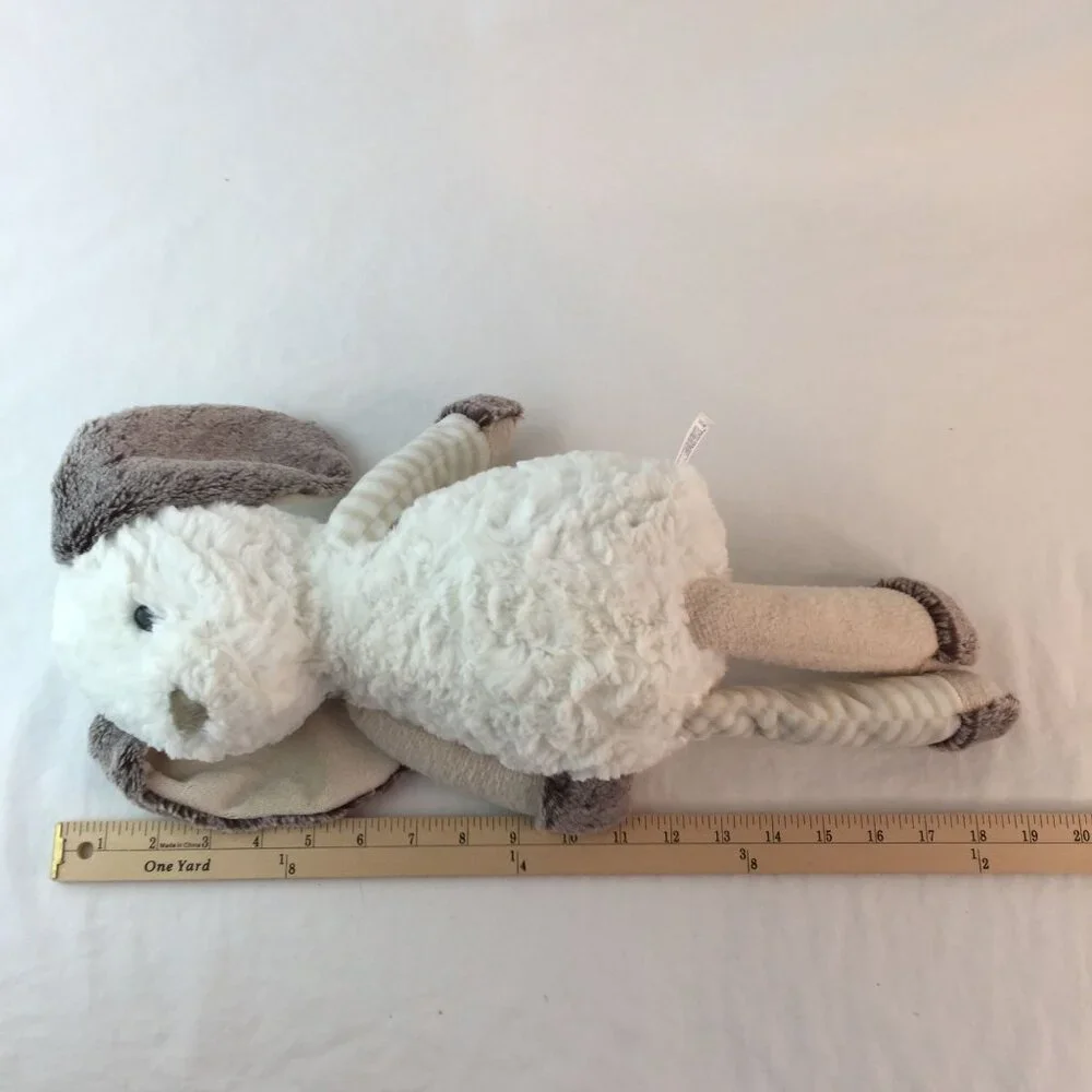 Aurora Purely Luxe White Bunny Rabbit Plush 18